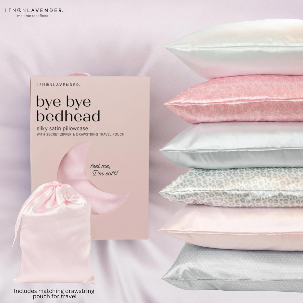 Lemon Lavender Silk PillowCase