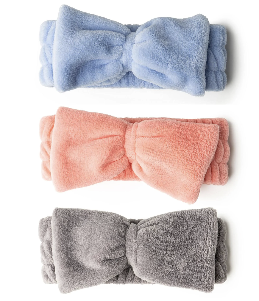 Lemon Lavender Take A Bow Spa Headband