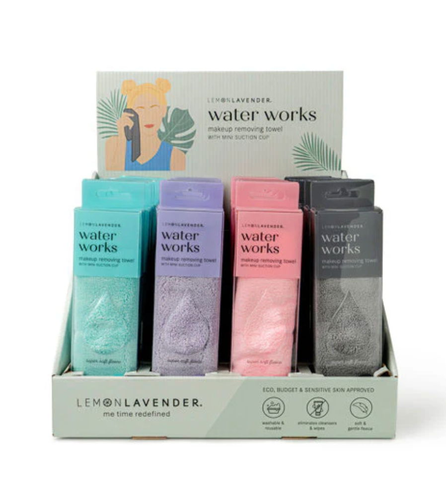 Lemon Lavender Water Works Makeup Removing Cloth