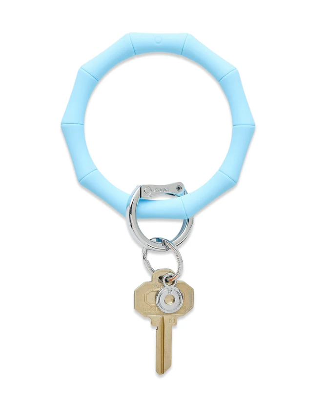 Oventure Blue Silicone Key Ring