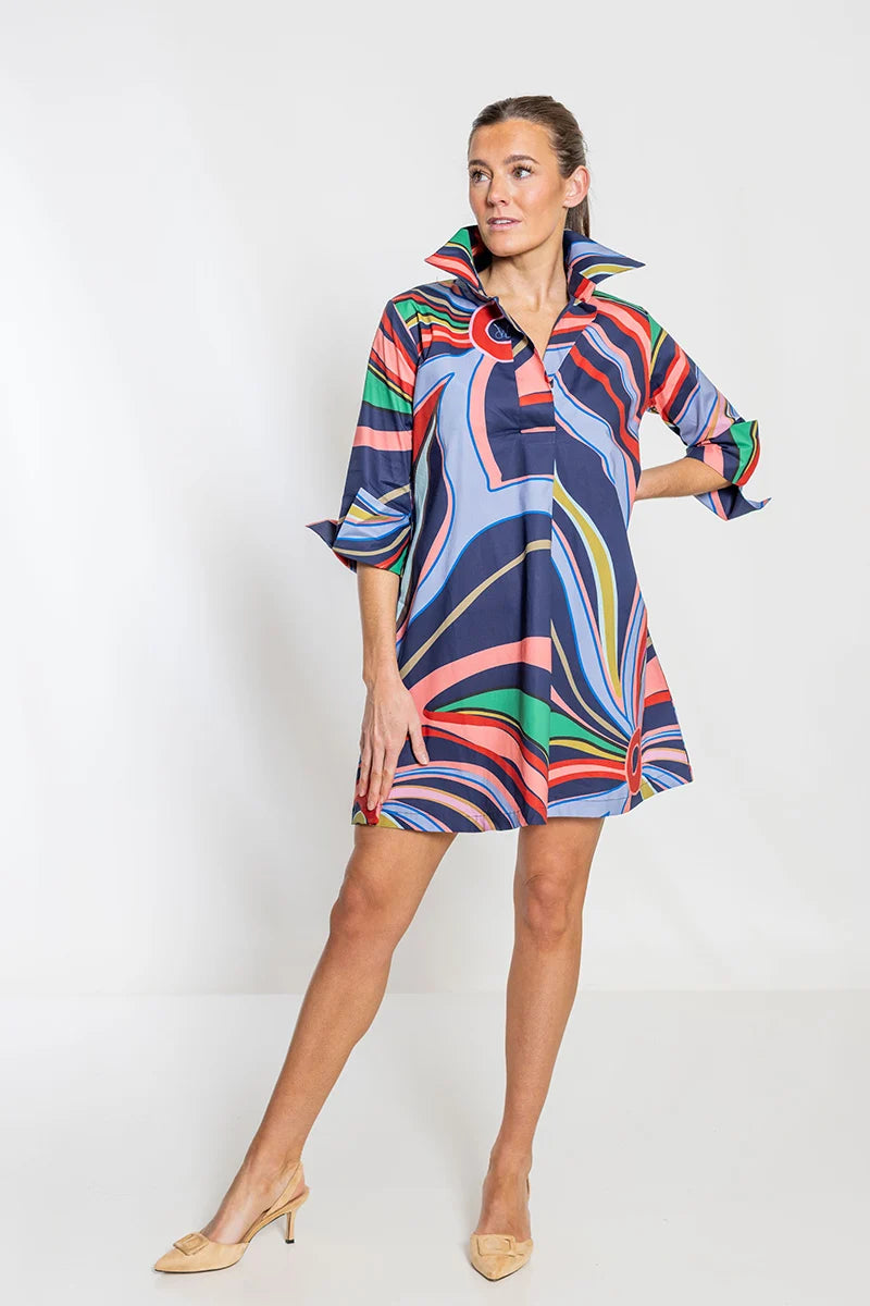 House of MBR Entitled Ruthie Shirt Dress Short