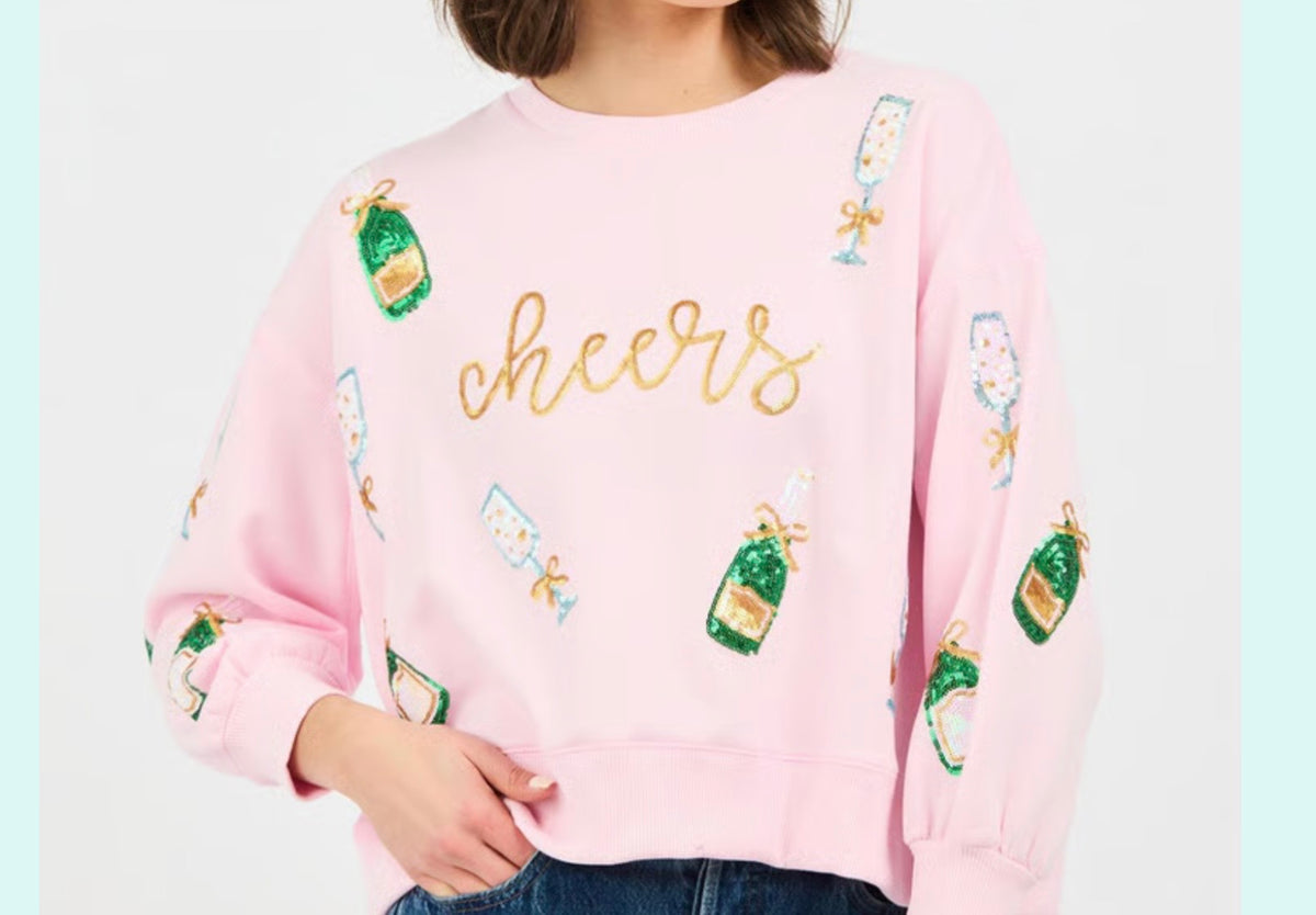 Mary Square Cheers Sweatshirt