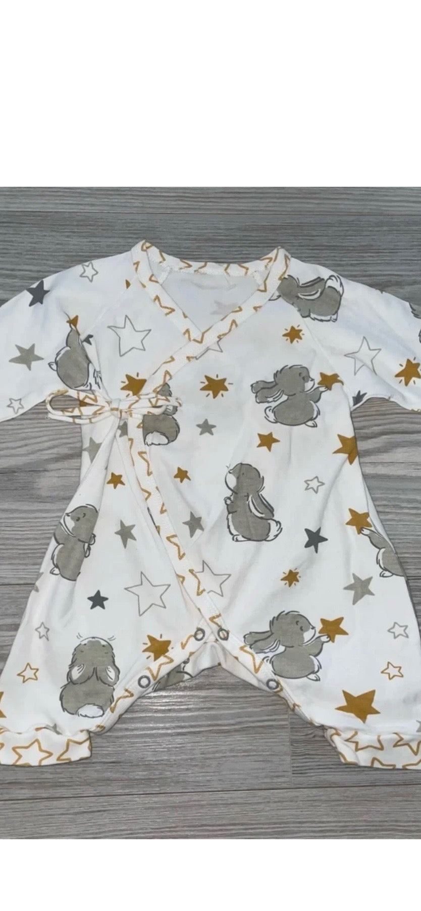 Bunnies By The Bay Bunny and Star Onesie and Hat