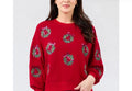 Mary Square Millie Berry Wreath Sweatshirt