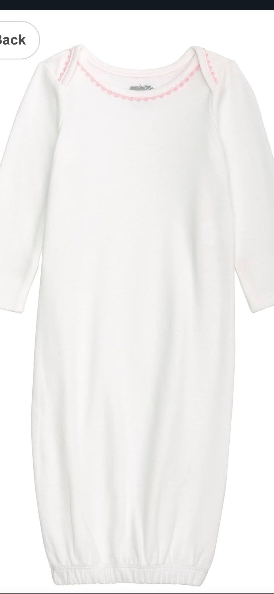 Mudpie Girl Interlock Gown