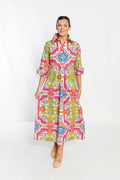 House of MBR Surcie Blythe Empire Long Dress