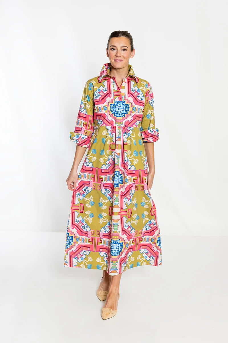 House of MBR Surcie Blythe Empire Long Dress