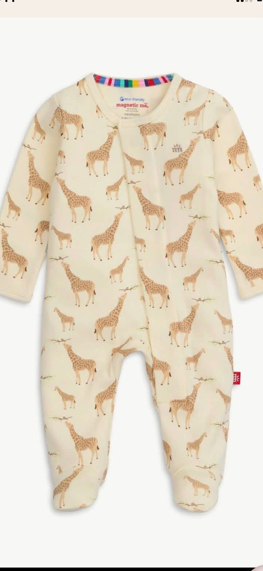 Magnetic Me Giraffe Onesie