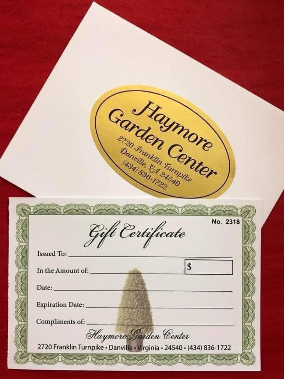 Haymore Online Gift Card