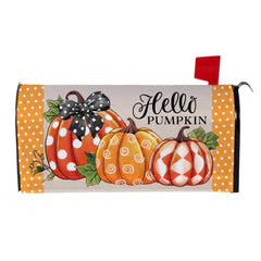 Pattern Pumpkin Mailbox Cover