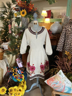 Ivy Jane Cream and Pink Floral Dress