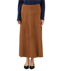 Karen Kane Guilded Forest Faux Suede Skirt