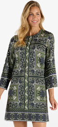 Palace Tapestry Loden Dress