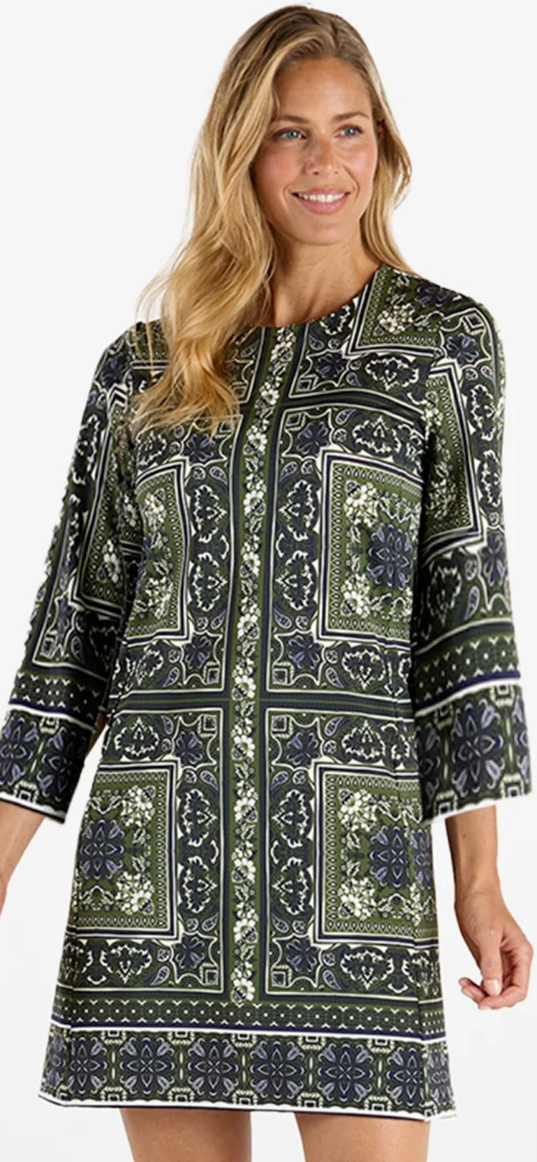 Palace Tapestry Loden Dress