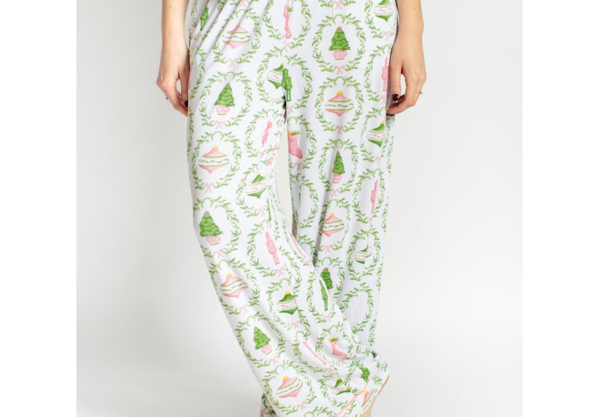 The Royal Standard Nutcracker Trellis Sleep Pants