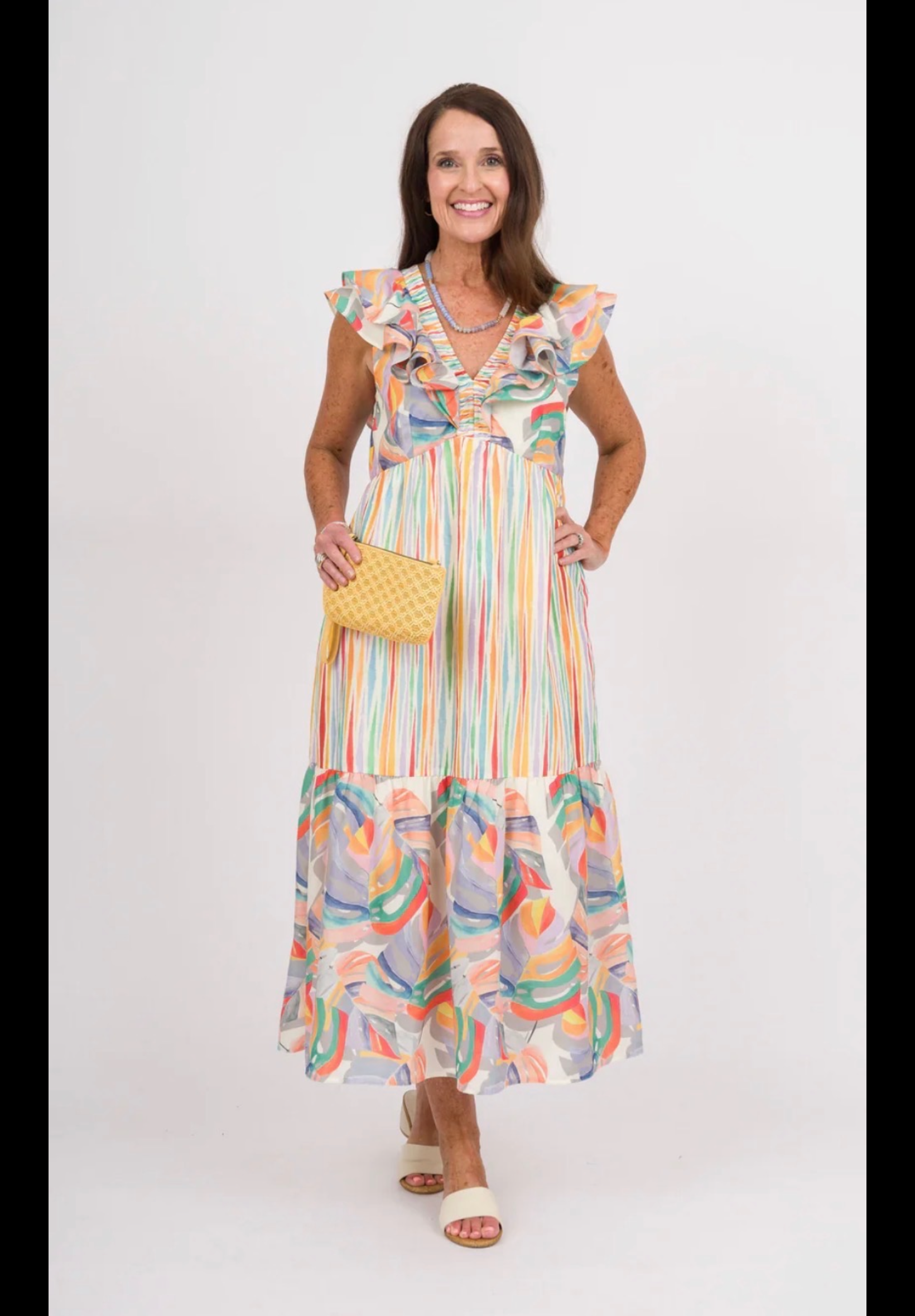 Joy & Joy Multicolored Dress