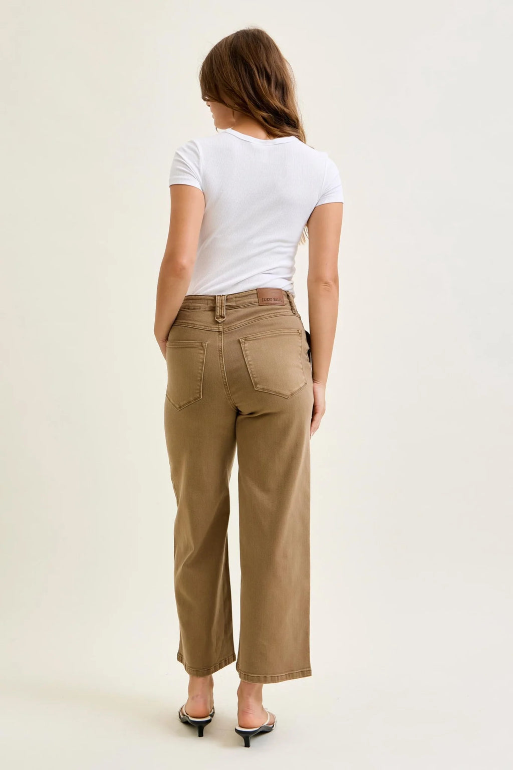 Judy Blue High Waisted Ankle Wide