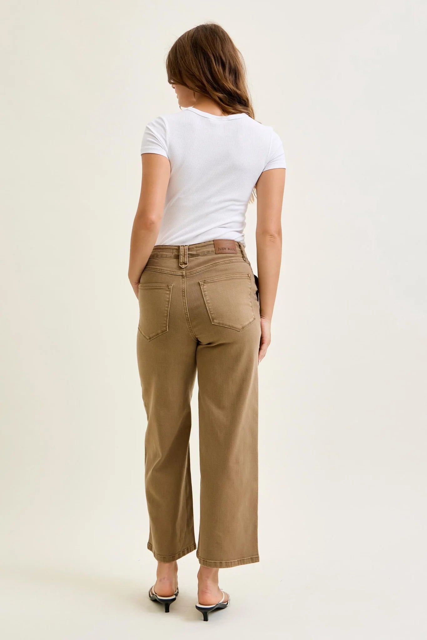 Judy Blue High Waisted Ankle Wide