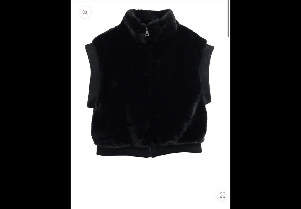 Do Everything In Love Faux Fur Vest