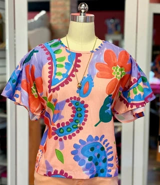 Joy Joy Multicolor Blouse