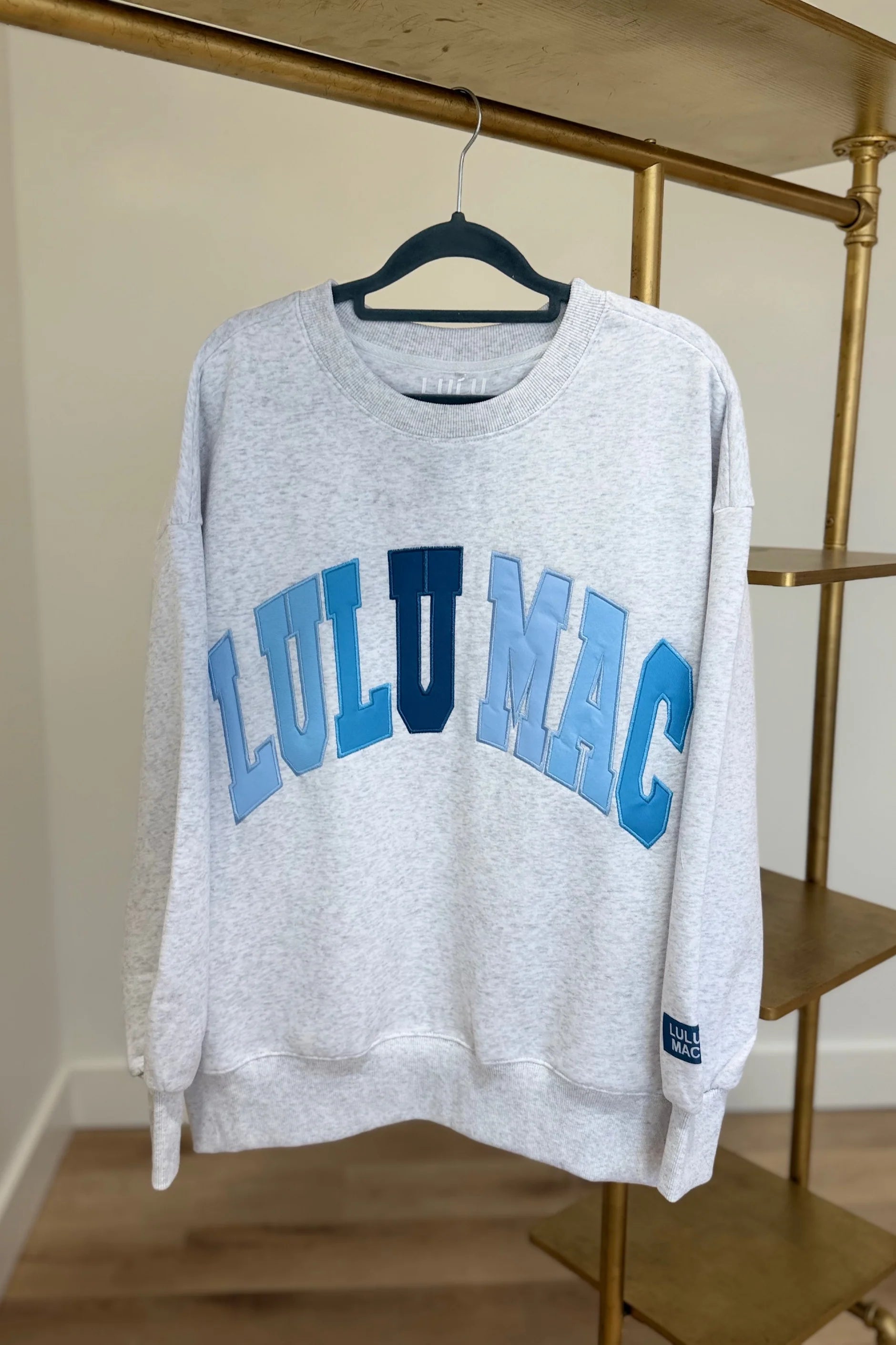 Lulu Mac Grey Sweatshirt