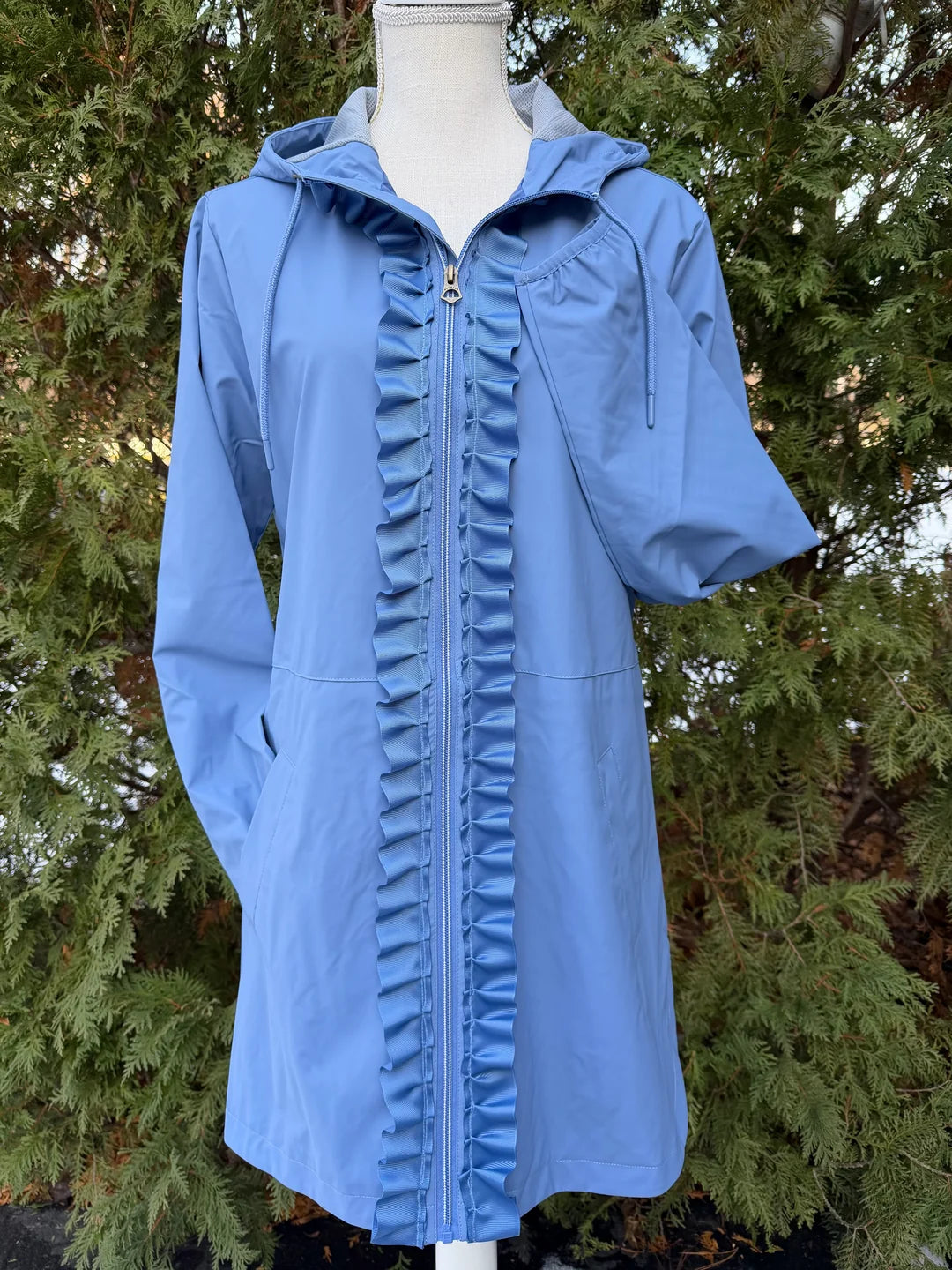 Pearly Vine Rain Coat