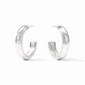 Julie Vos Cannes Hoop Silver