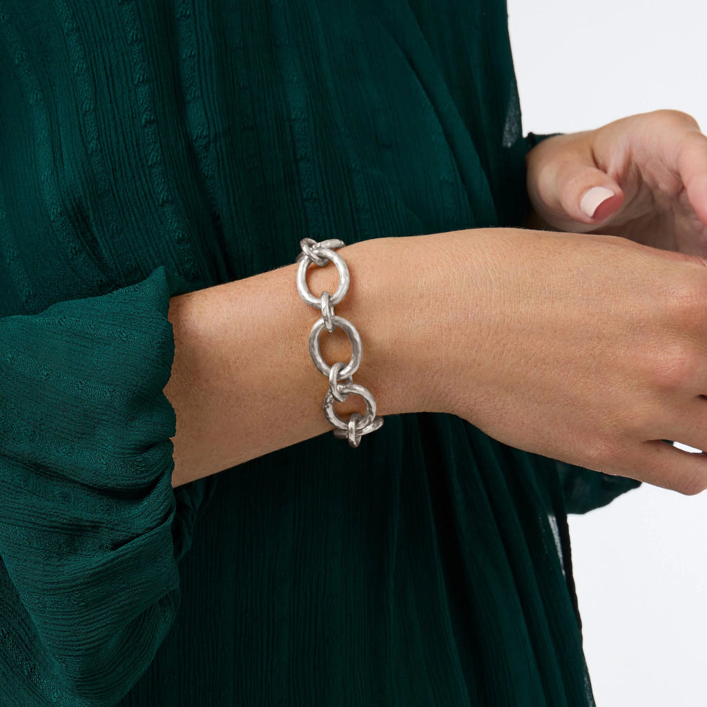 Julie Vos Catalina Demi Link Bracelet Silver