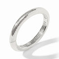 Julie Vos Catalina Hinge Bangle Silver