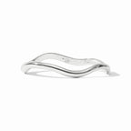 Julie Vos Silver Wave Bangle