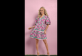Mudpie Cody Balloon Sleeve Dress