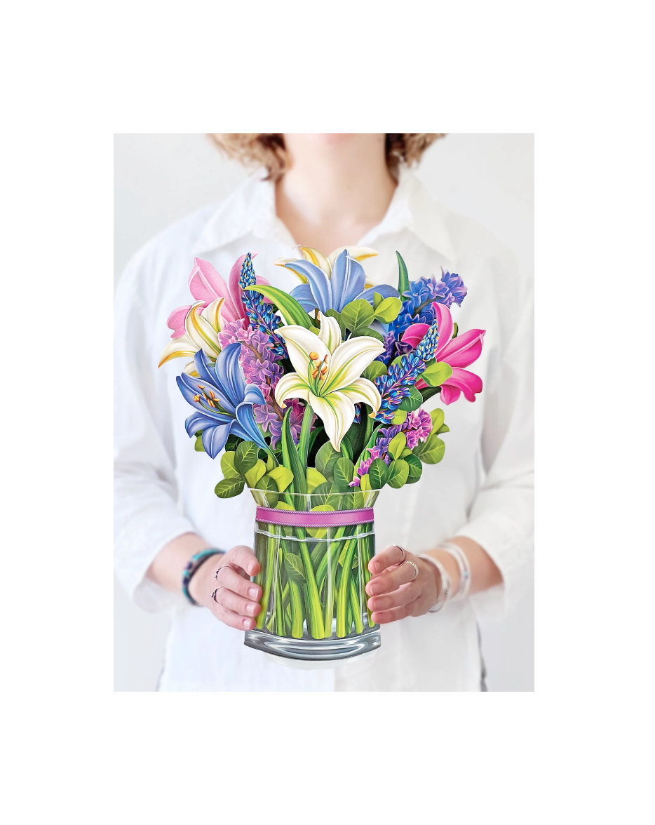 FreshCut Paper Pop Up Lillie's and Lupines