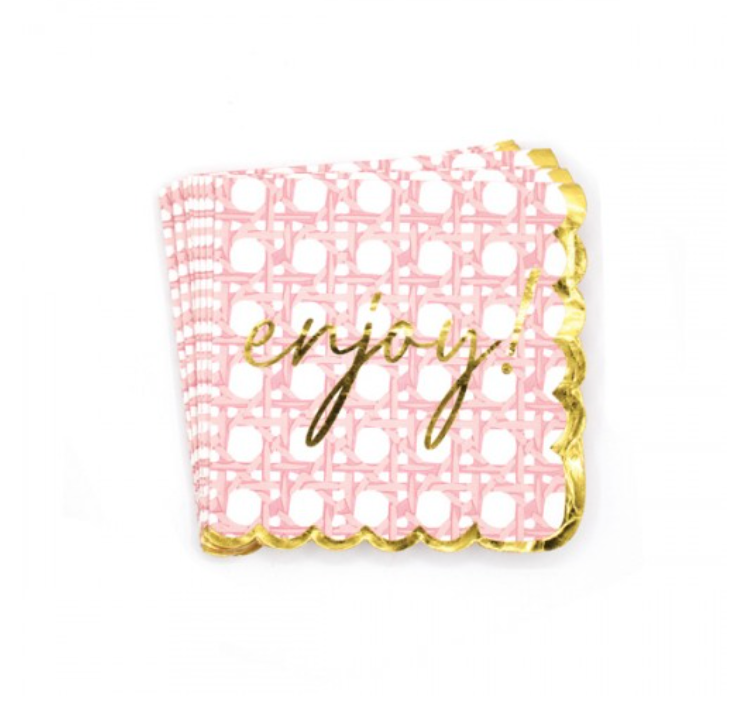 "Enjoy" Decorative Napkins