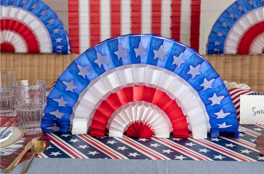 Hester & Cook patriotic Star Fan