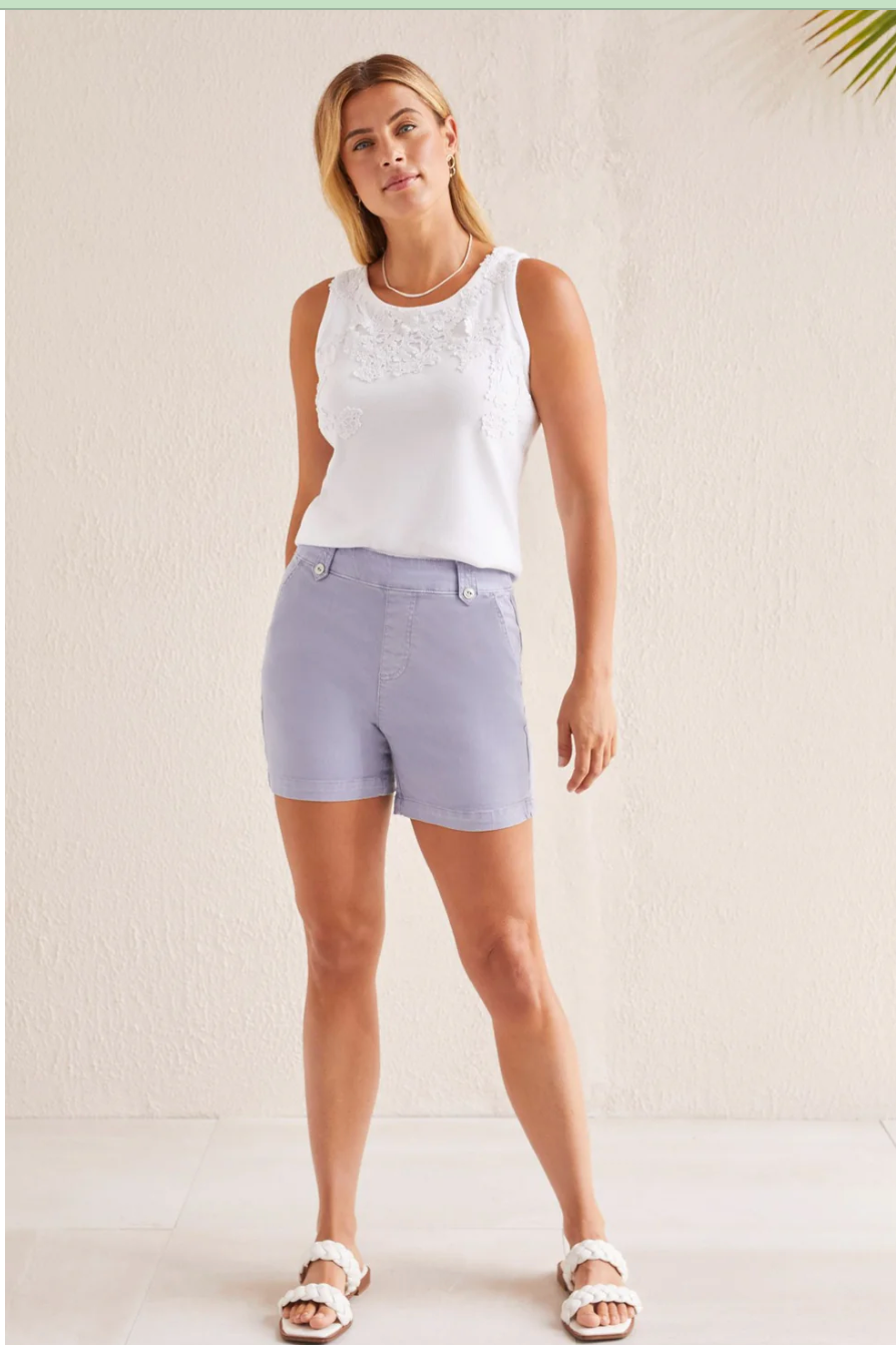 Tribal Pull On Shorts Zenblue