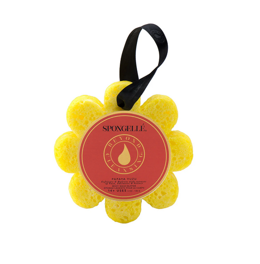 Spongelle Papaya Yuzu Body Wash Infused Buffer