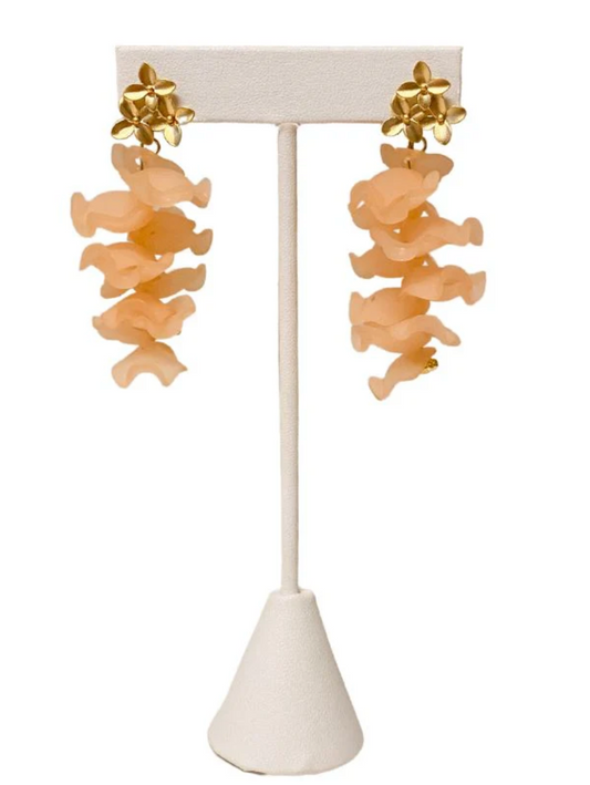 Millie B Pink Galene Earrings