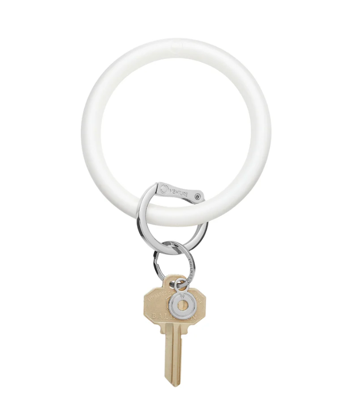 Oventure White Key Ring