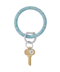 Oventure Blue Frost Confetti Key Ring