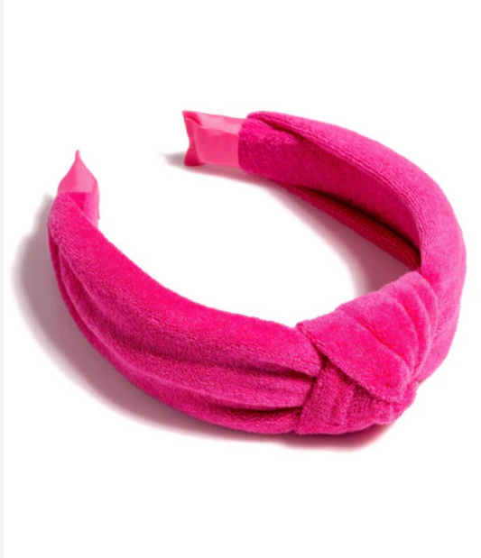 Shiraleah Hot Pink Knotted Headband
